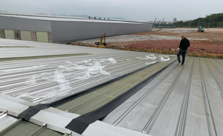 明溪厂房屋面防水维修案例